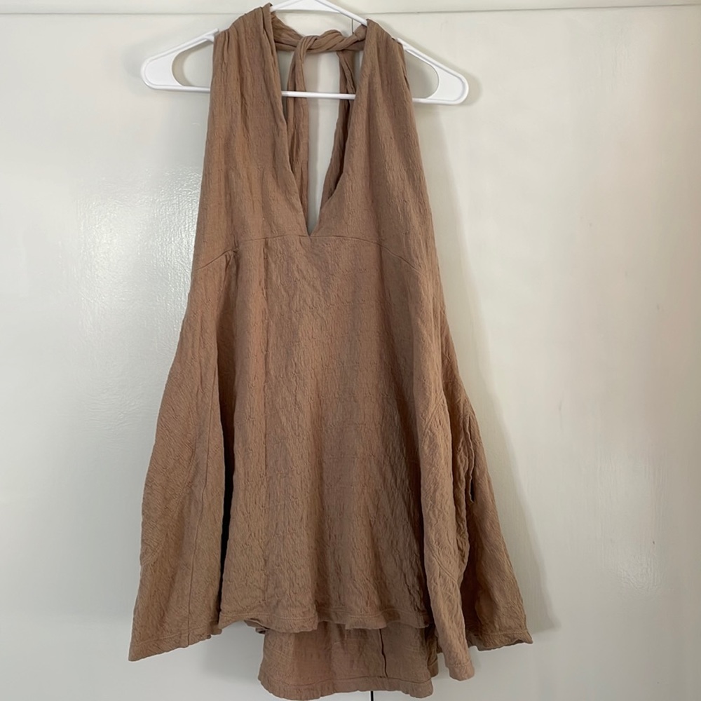Free people halter dress size M